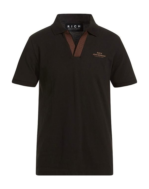 ジョン リッチモンド メンズ トップス ポロシャツ JOHN RICHMOND ポロシャツ Black ブラック 16,860円