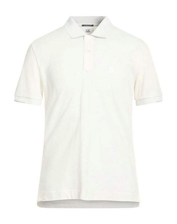 シーピーカンパニー メンズ トップス ポロシャツ CP COMPANY ポロシャツ White ホワイト