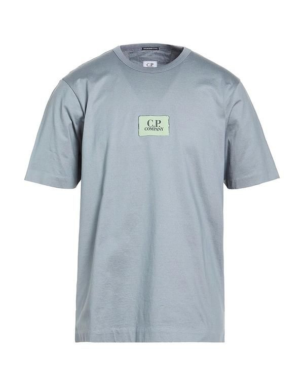 シーピーカンパニー メンズ トップス Tシャツ CP COMPANY Ｔシャツ Blue Gray グレー