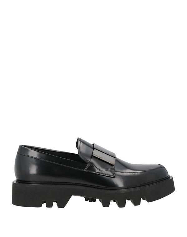 セルジオロッシ メンズ シューズ スリッポン・ローファー SERGIO ROSSI モカシン Black ブラック 107,900円