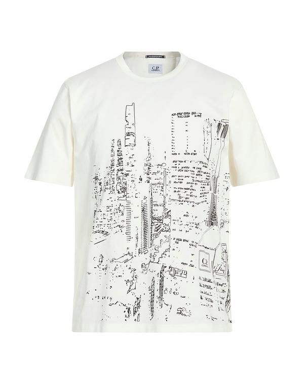 シーピーカンパニー メンズ トップス Tシャツ CP COMPANY Ｔシャツ OffWhite オフホワイト 21,868円
