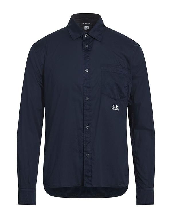 シーピーカンパニー メンズ トップス シャツ CP COMPANY 無地シャツ Midnight Blue ブルー