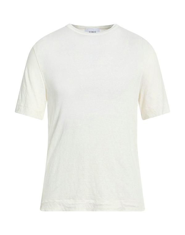 アルファス テューディオ メンズ トップス Tシャツ ALPHA STUDIO Ｔシャツ OffWhite オフホワイト