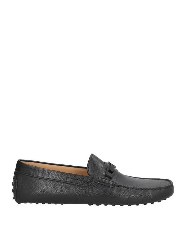 トッズ メンズ シューズ スリッポン・ローファー TODS モカシン Black ブラック
