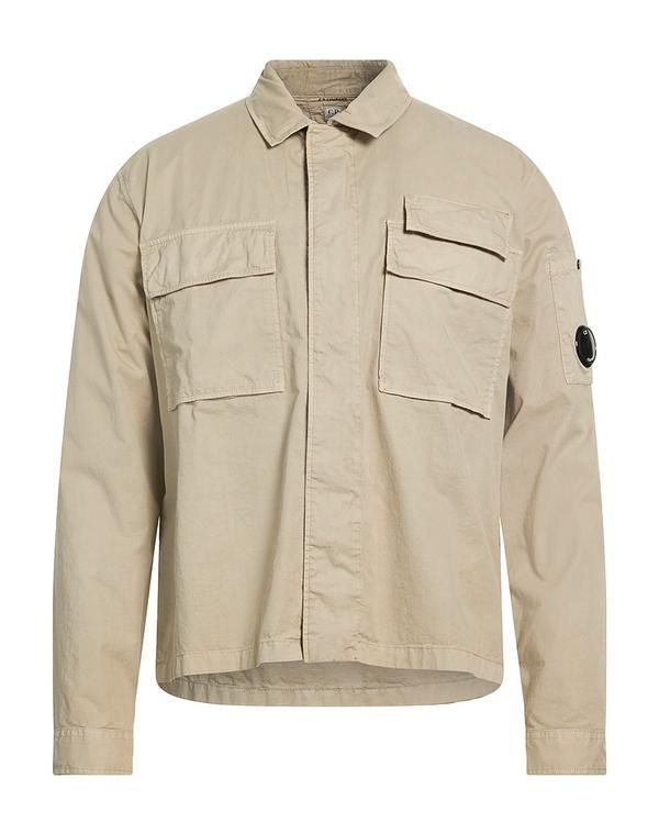 シーピーカンパニー メンズ トップス シャツ CP COMPANY 無地シャツ Beige ベージュ