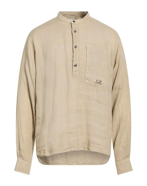 シーピーカンパニー メンズ トップス シャツ CP COMPANY リネンシャツ Khaki カーキ 39,520円
