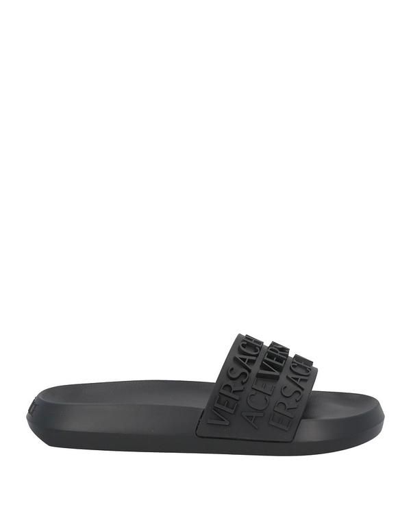 ヴェルサーチ メンズ シューズ サンダル VERSACE サンダル Black ブラック