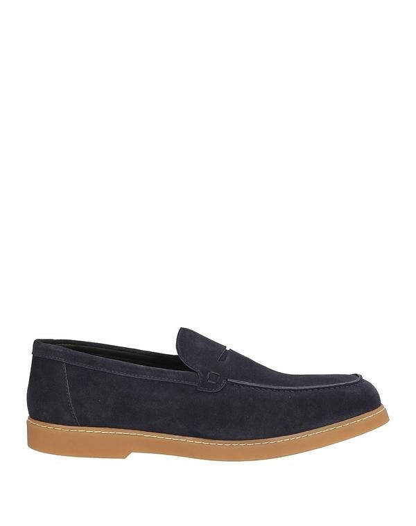 ドンカルズ メンズ シューズ スリッポン・ローファー DOUCALS モカシン Navy ネイビー