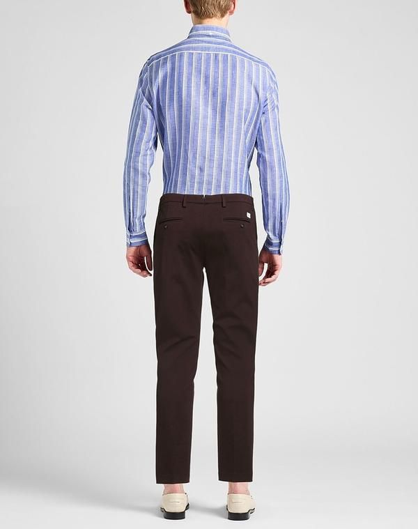 バーバティー メンズ ボトムス カジュアルパンツ BARBATI パンツ Dark Brown ブラウン