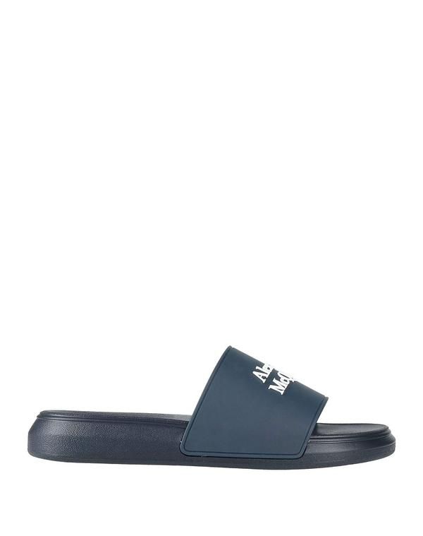 マックイーン メンズ シューズ サンダル MCQUEEN スライドサンダル＆スリッパ Midnight Blue ブルー