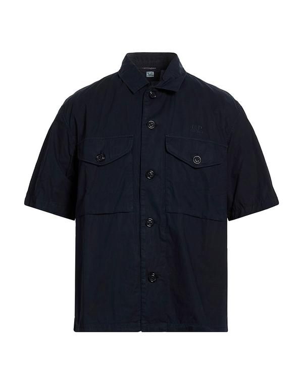 シーピーカンパニー メンズ トップス シャツ CP COMPANY 無地シャツ Midnight Blue ブルー