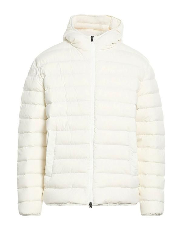 ヘルノ メンズ アウター ジャケット・ブルゾン HERNO パファージャケット Ivory アイボリー