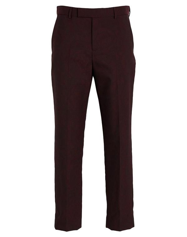 ヴェルサーチ メンズ ボトムス カジュアルパンツ VERSACE クラシックパンツ Bordeaux