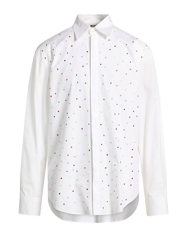 エムエスジイエム メンズ トップス シャツ MSGM シャツ White ホワイト