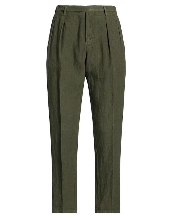 ボリオリ メンズ ボトムス カジュアルパンツ BOGLIOLI クラシックパンツ Military Green グリーン