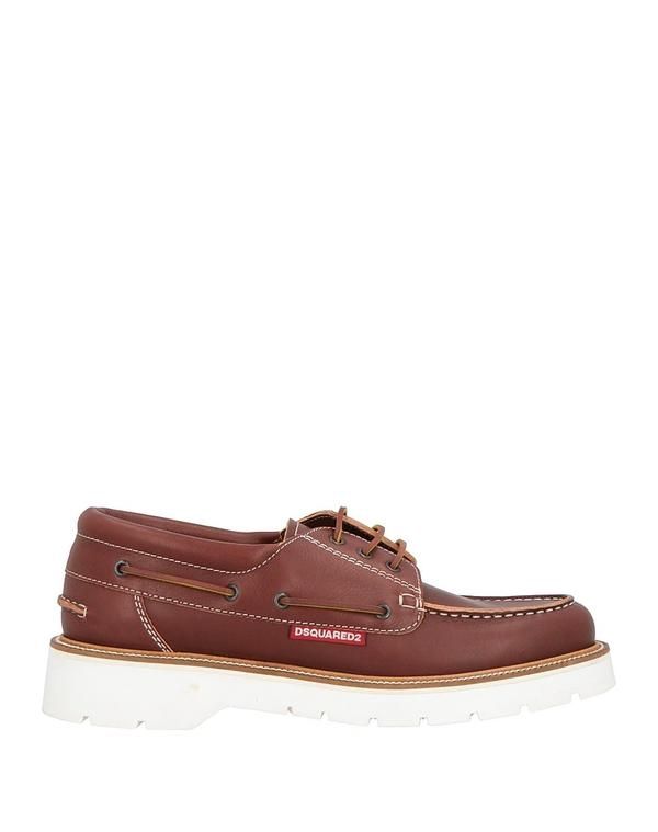 ディースクエアード メンズ シューズ スリッポン・ローファー DSQUARED2 モカシン Brown ブラウン