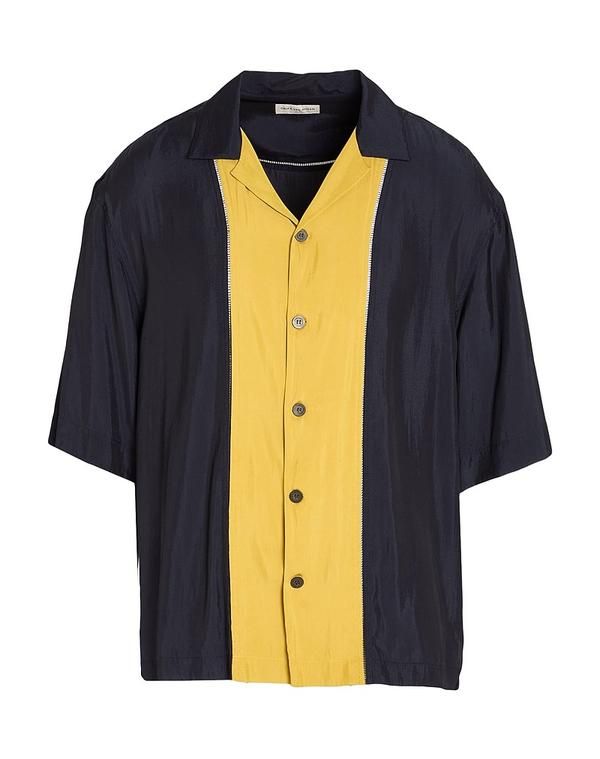 ドリス・ヴァン・ノッテン メンズ トップス シャツ DRIES VANOTEN 柄入りシャツ Black ブラック