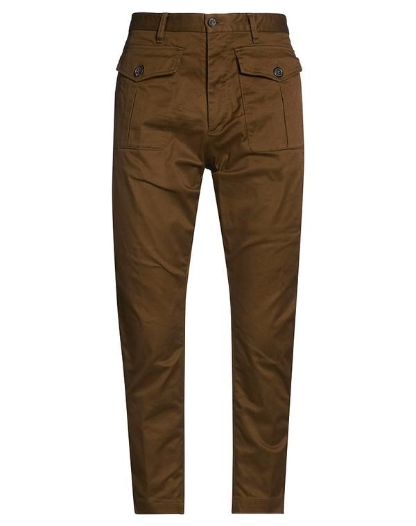 ディースクエアード メンズ ボトムス カジュアルパンツ DSQUARED2 パンツ Military Green グリーン