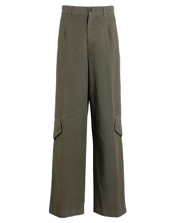 ドリス・ヴァン・ノッテン メンズ ボトムス カジュアルパンツ DRIES VANOTEN パンツ Military Green グリーン