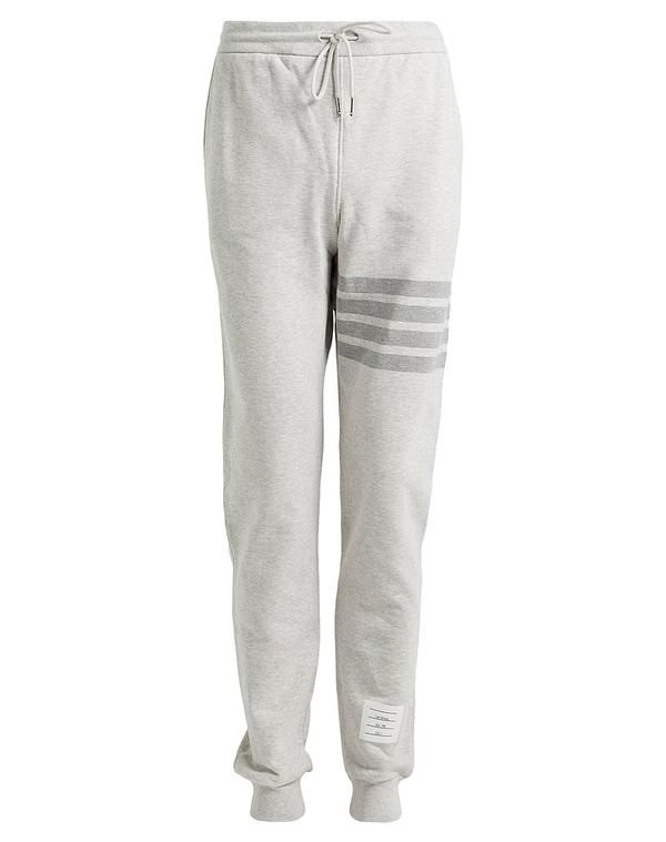 トムブラウン メンズ ボトムス カジュアルパンツ THOM BROWNE スウェットパンツ Light Gray グレー