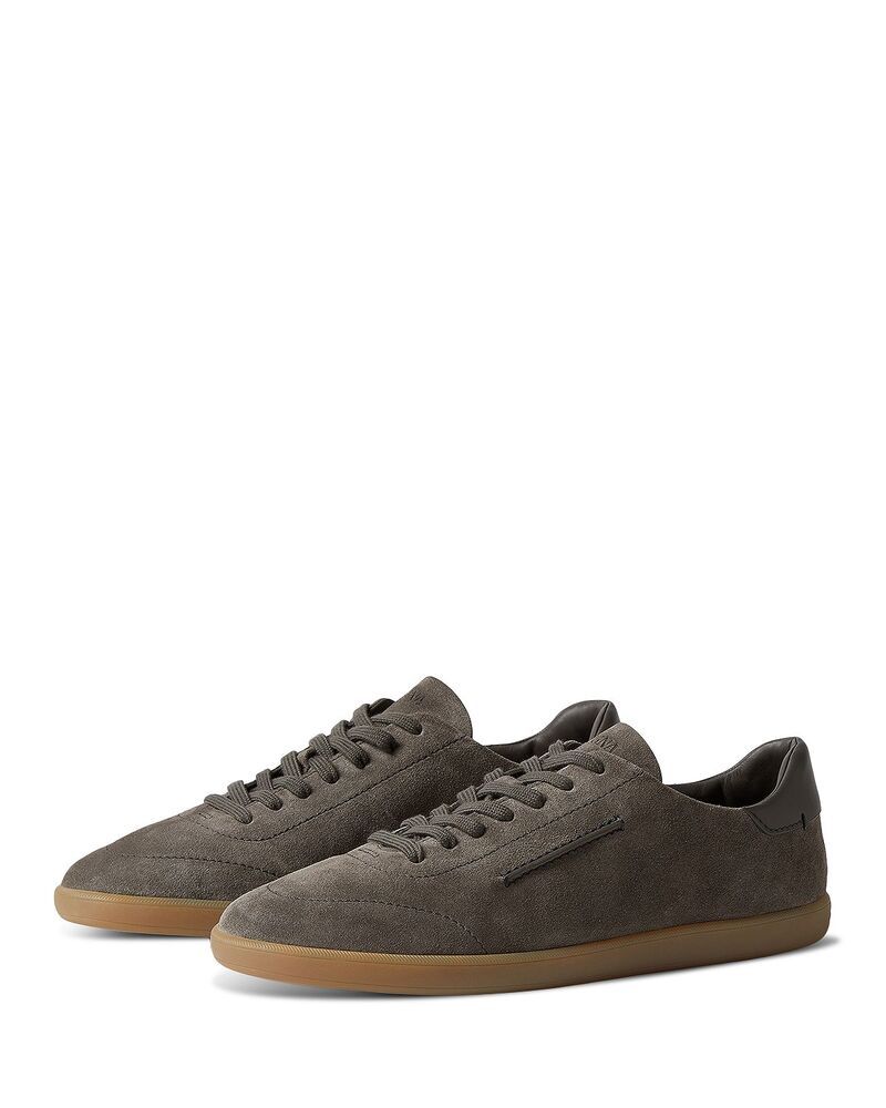 ゼニア メンズ シューズ スニーカー スエード ZEGNA Mens 232 Suede Sneakers Dark Taupe トープ