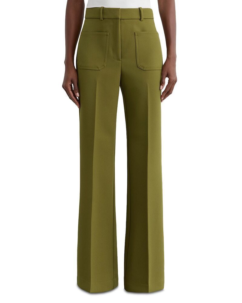 レイス レディース ボトムス カジュアルパンツ プチ REISS Petites Priya Flare Trousers Chartreuse シャルトリューズ