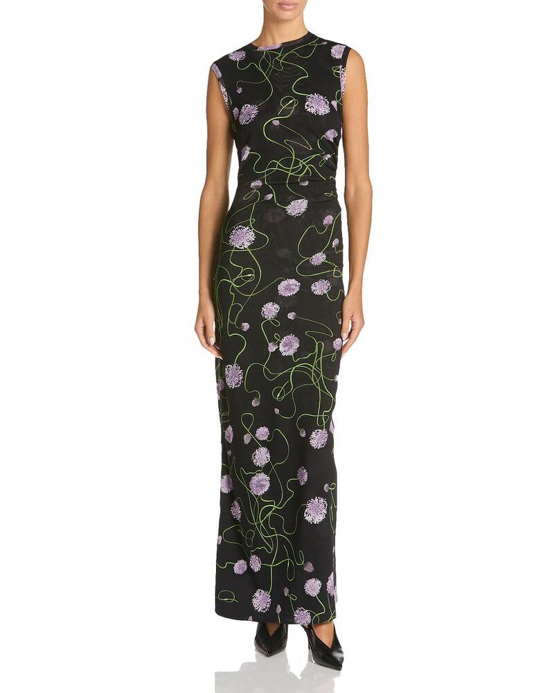 ステラマッカートニー レディース トップス ワンピース フラワー柄 メッシュ フラワー Stella McCartney Mesh Twisted Floral Dress Multicolor マルチカラー 231,660円