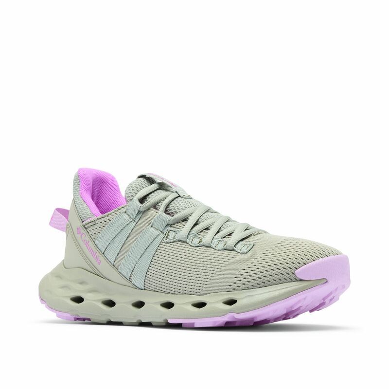 コロンビア レディース シューズ スニーカー Columbia Terrastride ARO Womens Trail Running Shoes Grey Green グレー