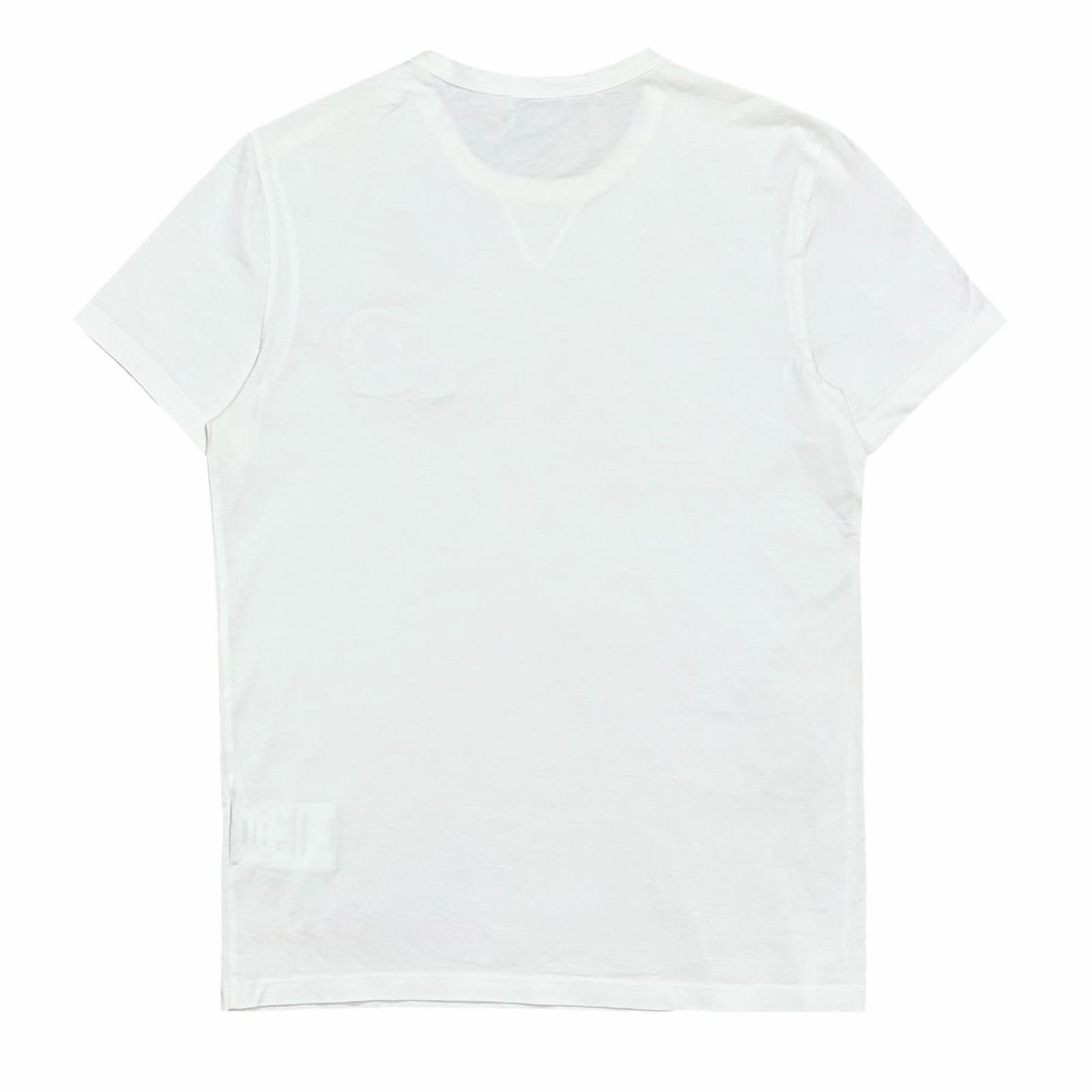 MONCLER/S /ホワイト /ダブルワッペンTシャツ /型番E209180325008390Y
