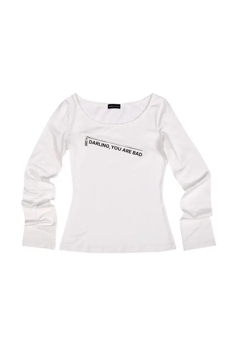 DARLING YOU ARE BAD UNZIPPED LOGO T-SHIRT