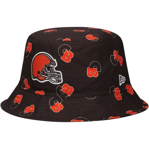 ニューエラ メンズ アクセサリー 帽子 Mens New Era Brown Cleveland Browns City Originals Bucket Hat Brown ブラウン 10,570円