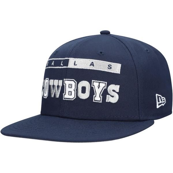 ニューエラ メンズ アクセサリー 帽子 Mens New Era Navy Dallas Cowboys Ransom 59FIFTY Fitted Hat Navy ネイビー