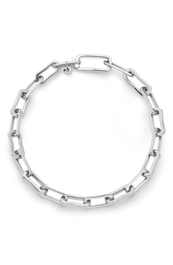 モニカヴィナダー レディース アクセサリー ブレスレット・バングル・アンクレット Monica Vinader Alta Slim Chain Bracelet Sterling Silver シルバー