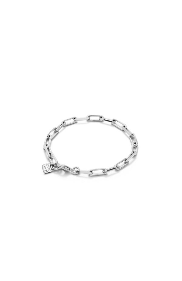 ウノデ 50 レディース アクセサリー ブレスレット・バングル・アンクレット UNODE50 Cable Charm Bracelet Silver シルバー
