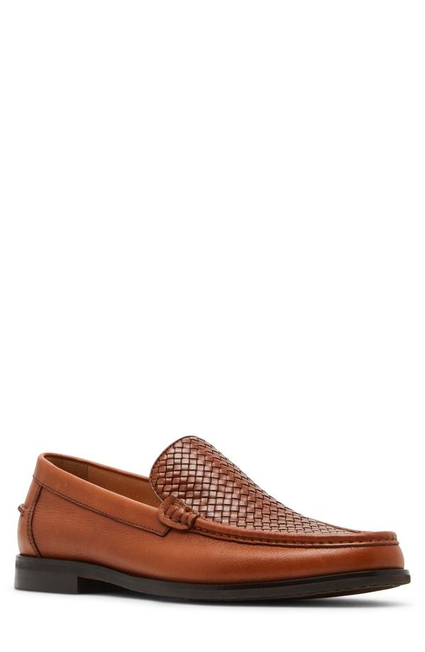 スティーブ マデン メンズ シューズ ローファー Steve Madden Akerman Woven Loafer Tan タン