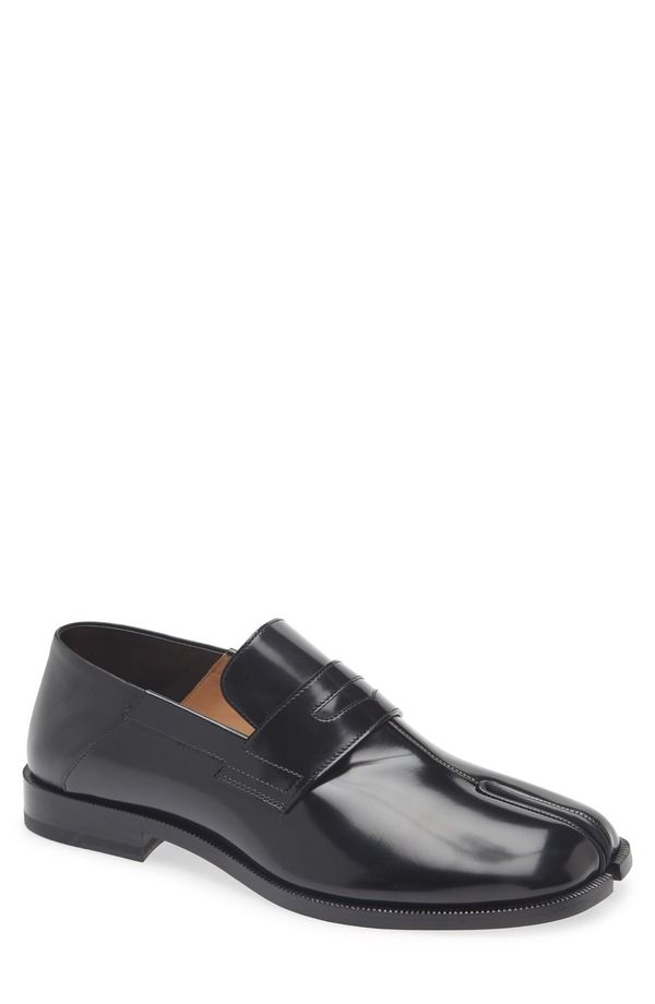 マルタンマルジェラ メンズ シューズ スリッポン・ローファー Maison Margiela Tabi Babouche Loafer Black ブラック