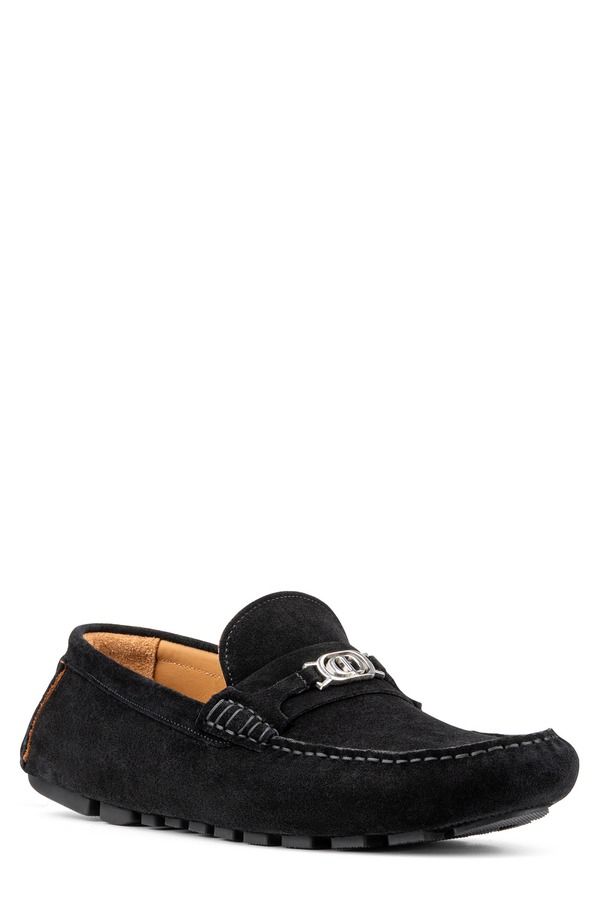 ドナルドプリネール メンズ シューズ ローファー Donald Pliner Bit Driving Loafer Black ブラック