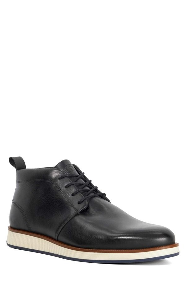 デューンロンドン メンズ シューズ ブーツ・レインブーツ Dune London Smoky Plain Toe Chukka Boot Black ブラック 26,460円