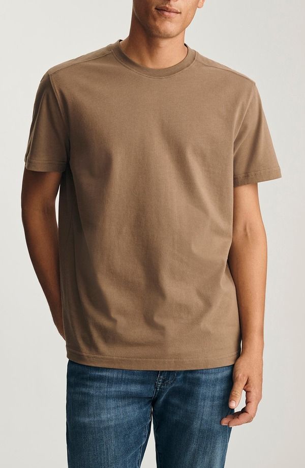 マーヴィ ジーンズ メンズ トップス Tシャツ コットン Mavi Jeans Classic Fit Cotton TShirt Shitake