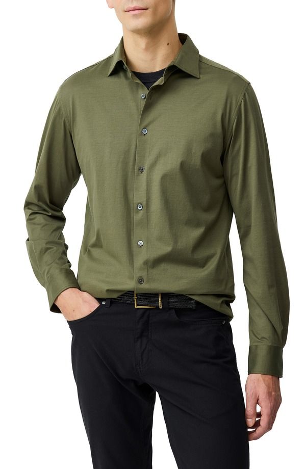 ロッドアンドグン メンズ トップス シャツ Rodd Gunn Ascot Park ButtonUp Shirt Khaki カーキ