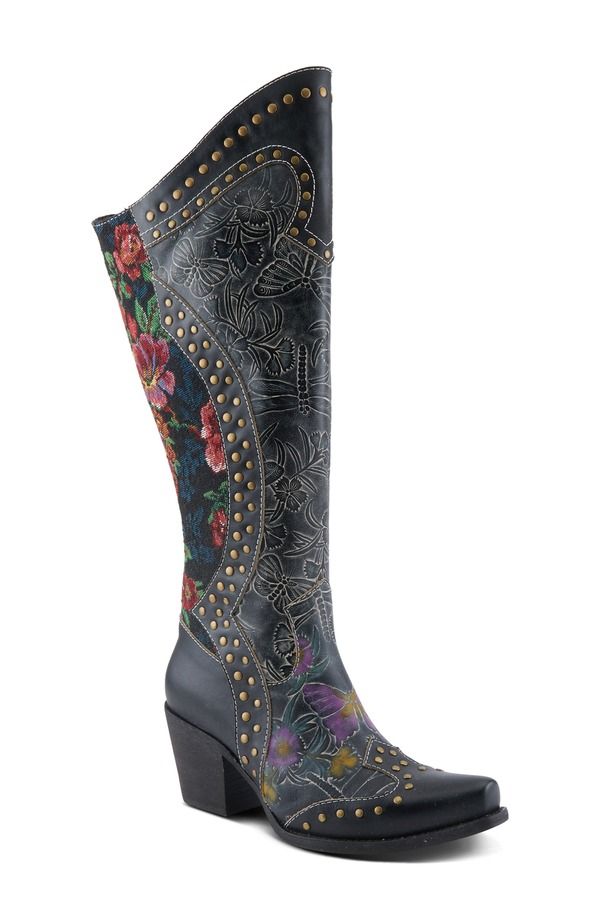 スプリングステップ レディース シューズ ブーツ・レインブーツ LArtiste by Spring Step Mallorie Knee High Boot Black ブラック 38,870円