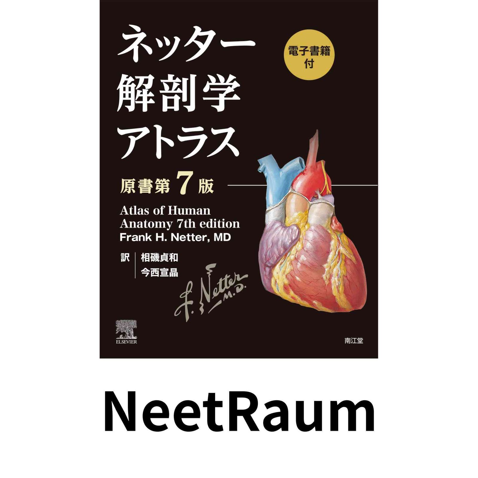 ネッター解剖学アトラス[電子書籍付](原書第7版) 相磯 貞和; 今西 宣晶