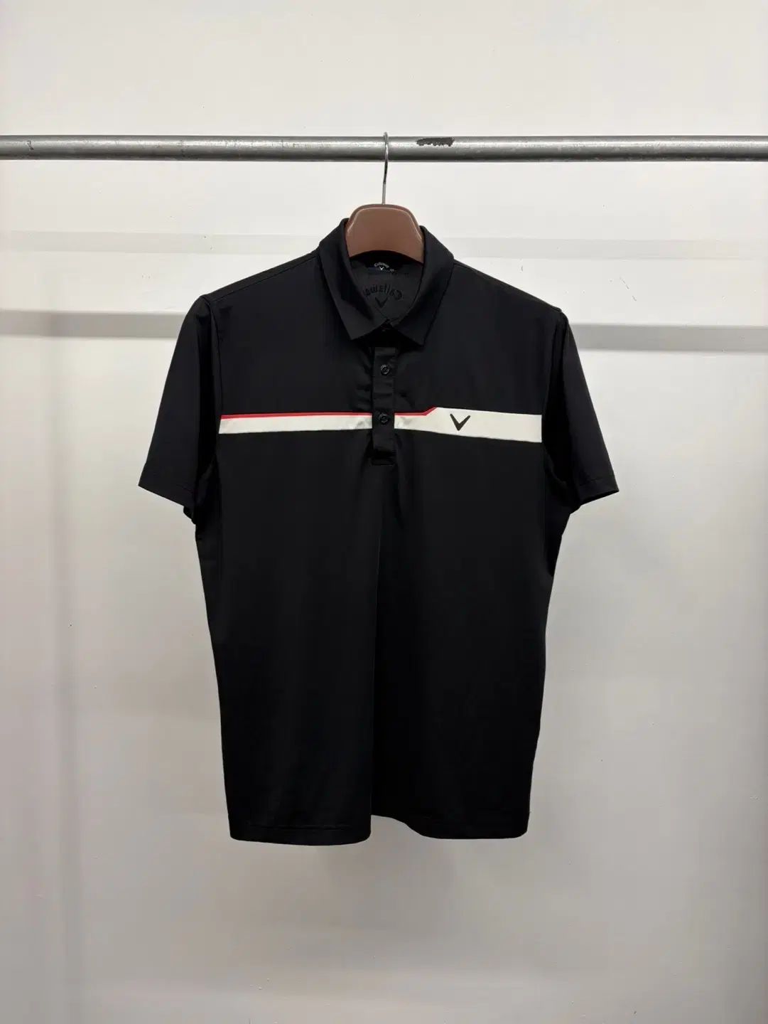 (100) メンズ Callaway キャロウェイ ゴルフ バスト バイカラー ポロシャツ Tシャツ