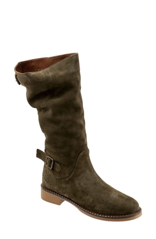 ブエノ レディース シューズ ブーツ・レインブーツ Buenozzie Boot Darkhaki Suede カーキ