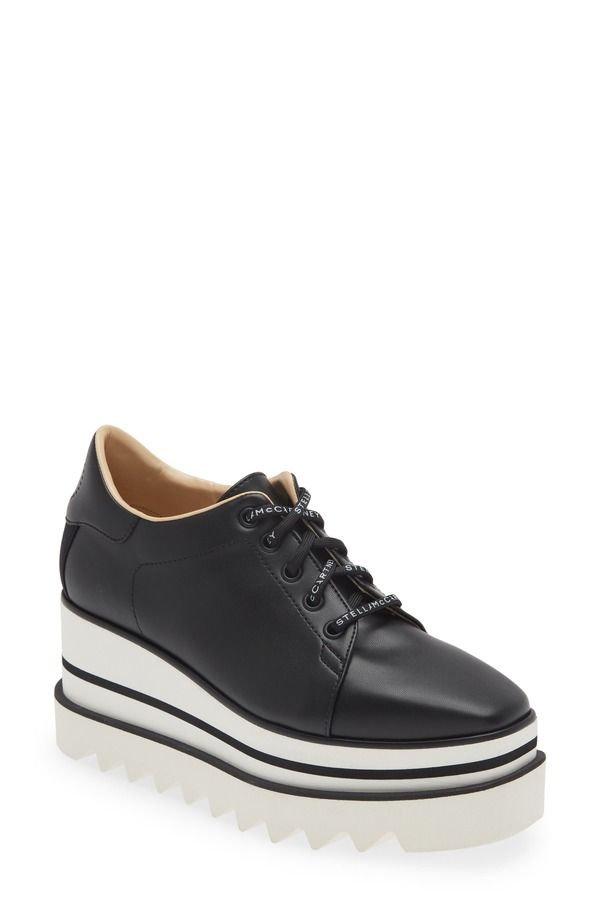 ステラマッカートニー レディース シューズ スニーカー プラットフォーム Stella McCartney SneakElyse Platform Sneaker 1065 Black White ホワイト 116,900円