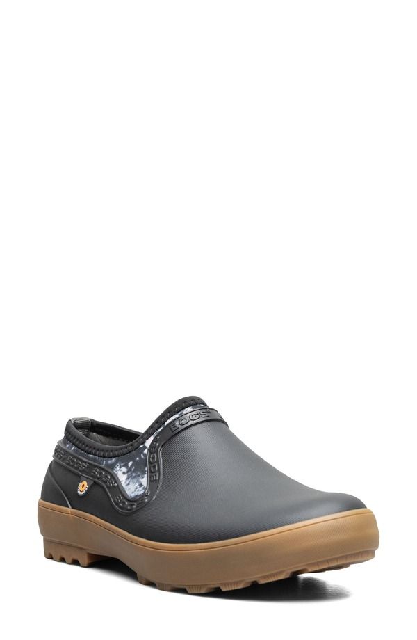 ボグス レディース シューズ ブーツ・レインブーツ Bogs Harper Waterproof Slipon Shoe Black Multi ブラック