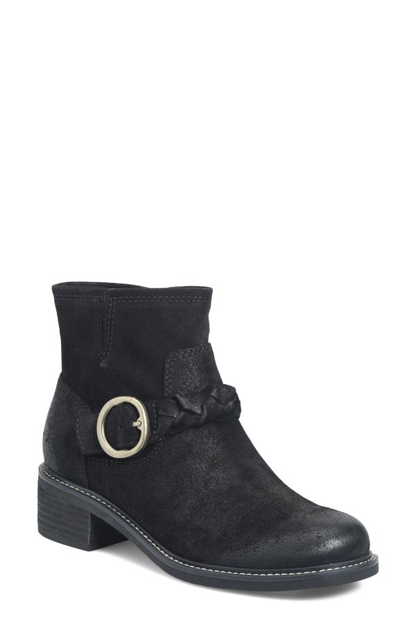 エスエフエフティ レディース シューズ ブーツ・レインブーツ Sfft Miley Bootie Black Suede ブラック