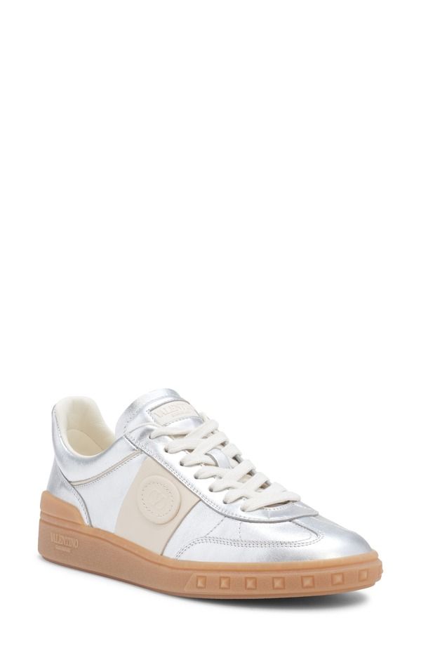 ヴァレンティノ レディース シューズ スニーカー Valentino Garavani Upvillage Low Top Sneaker Silver Glace シルバー