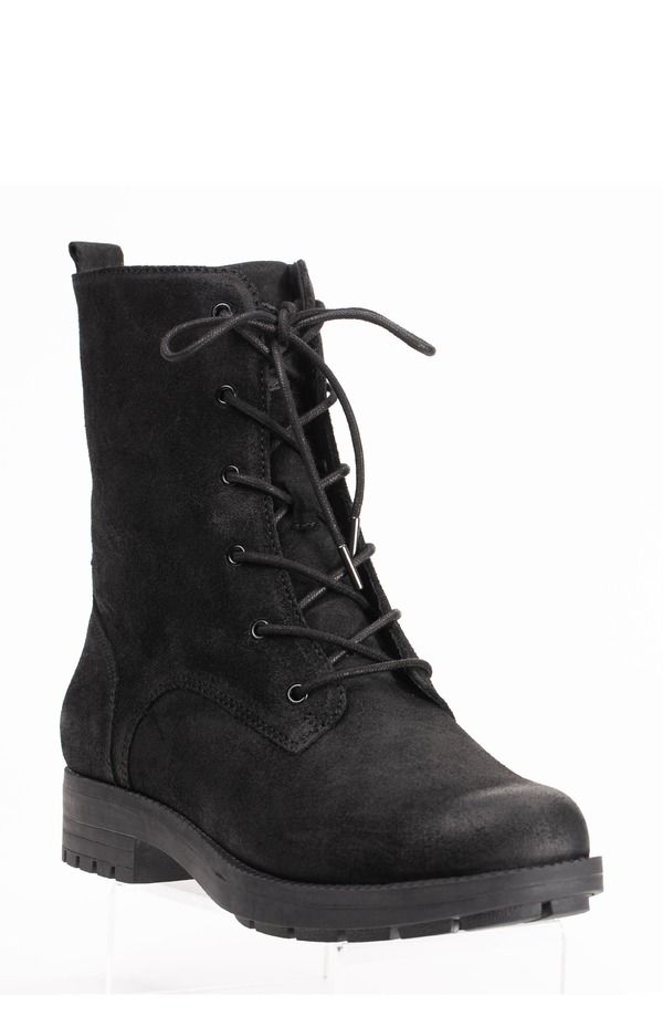 レヴィタライン レディース シューズ ブーツ・レインブーツ レース Revitalign Stratton LaceUp Boot Black ブラック