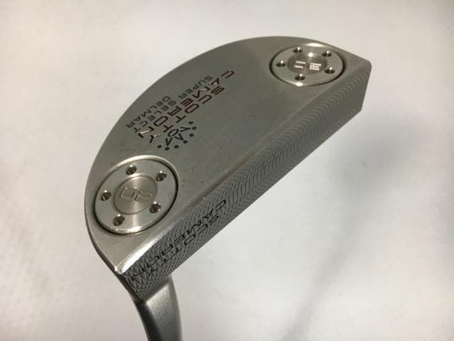 返品OK 【中古ゴルフクラブ】タイトリスト スコッティ・キャメロン スーパーセレクト デルマー 2023 オリジナルスチール パター